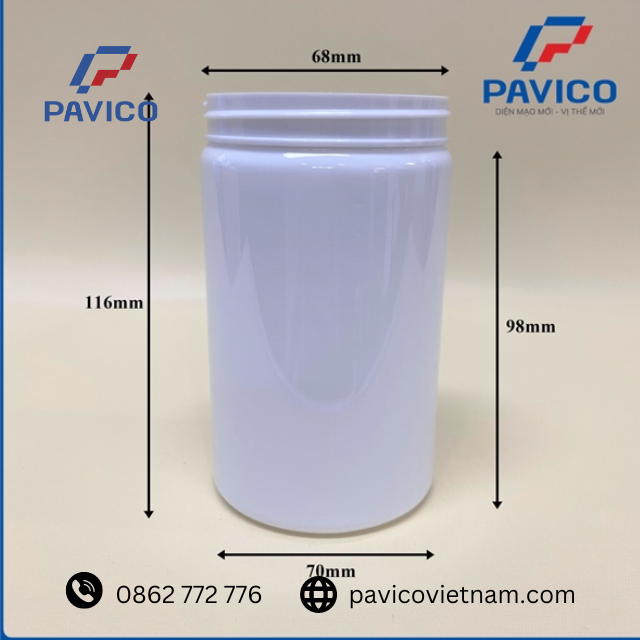 100+ mẫu hũ nhựa lớn chất lượng, giá thành ưu đãi, PAVICO