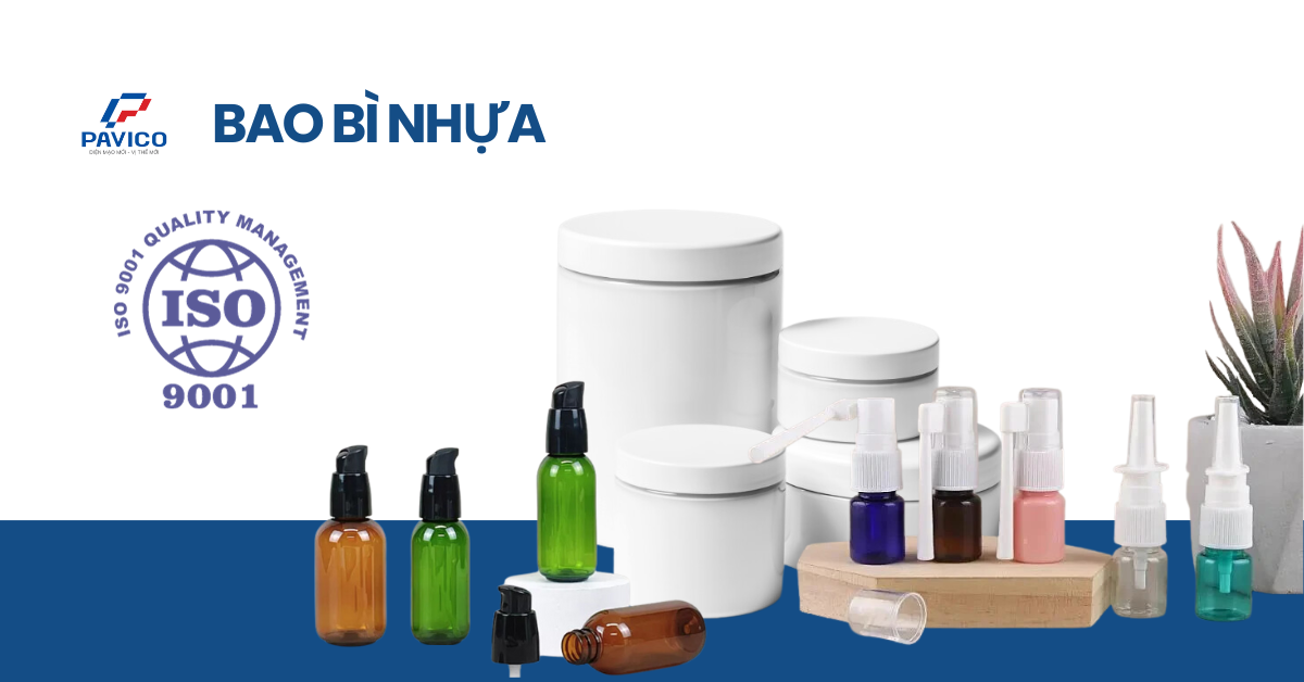 Pavico thương hiệu sản xuất hũ nhựa uy tín tại Việt Nam