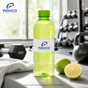 Chai đựng nước uống PET 330ml dùng đựng nước chanh, trà trái cây và detox
